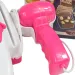 Happy Shopping: Registratore di cassa bianco-rosa con microfono, suono e accessori 29x16cm