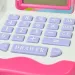 Happy Shopping: Registratore di cassa bianco-rosa con suono e accessori 20x12cm