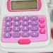 Happy Shopping: Registratore di cassa elettronico bianco-rosa con suoni e accessori 22,5x17cm