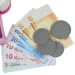 Happy Shopping: Registratore di cassa elettronico bianco-rosa con suoni e accessori 22,5x17cm