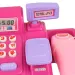 Happy Shopping: Registratore di cassa rosa con suoni e accessori 23x14cm