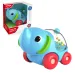 Happy World: Elefante sonaglio con ruote 11 cm