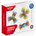 Happy World: Set di giochi educativi con 3 spinner per bambini a forma di animali