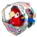 Happy Yappers pappagallo di peluche interattivo rosso