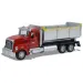 Heavy Duty Truck: Modello di camion ribaltabile in metallo a retrocarica con porte apribili 1/36