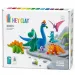 Hey Clay: Grande set di plastilina con applicazione per telefono - Dinosauri