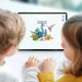 Hey Clay: Grande set di plastilina con applicazione per telefono - Dinosauri