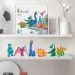 Hey Clay: Grande set di plastilina con applicazione per telefono - Dinosauri