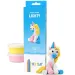 Hey Clay: Set di pasta modellabile con figura di Unicorno morbido e soffice
