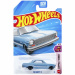 Hot Wheels: 63 Chevy II macchinina blu 1/64 - Mattel