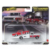 Hot Wheels: 72 Chevy Ramp Truck autotrasportatore e 66 Chevrolet Corvair modellino in scala 1/64 - Mattel