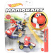 Hot Wheels - Mariokart: Macchinina Red Yoshi 1/64 - Mattel