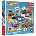 Hot Wheels 4 in 1 puzzle - Trefl