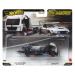 Hot Wheels: Aero Lift trasportatore di auto e 2024 Ford Mustang RTR SPEC 5-FD macchinina 1/64 - Mattel