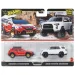 Hot Wheels: Confezione Deluxe di 2 modellini Subaru Crosstrek e Toyota 4Runner 2018 in scala 1/64 – Mattel