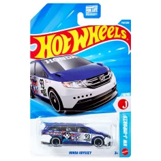 Hot Wheels: Honda Odyssey macchinina bianca e viola in scala 1/64 - Mattel