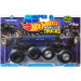 Hot Wheels Monster Trucks: Batman vs Classic TV Series Batmobile set di 2 macchinine 1/64 - Mattel