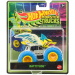 Hot Wheels Monster Trucks Battitude con ruote blu, macchinina che si illumina al buio in scala 1/64 - Mattel