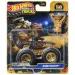 Hot Wheels Monster Trucks: Bone Shaker campione con trofeo 1/64 - Mattel