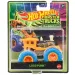 Hot Wheels Monster Trucks Loco Punk macchinina che si illumina al buio 1/64 - Mattel