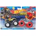 Hot Wheels Monster Trucks: Ramblin’ Wrecker vs Totaled set di 2 mini veicoli monster 1/64 - Mattel