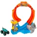 Hot Wheels Monster Trucks: Spiral Shark Smash pista gioco con veicolo Mega-Wrex – Mattel