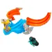 Hot Wheels Monster Trucks: Spiral Shark Smash pista gioco con veicolo Mega-Wrex – Mattel