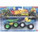 Hot Wheels Monster Trucks: Wave Wrecker vs Duck N Roll set di 2 macchinine 1/64 - Mattel