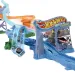 Hot Wheels Racer circuito: Jurassic World Rinascita set da gioco - Mattel