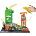 Hot Wheels: Set pista stazione di rifornimento City con 1 macchinina - Mattel