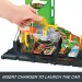 Hot Wheels: Set pista stazione di rifornimento City con 1 macchinina - Mattel