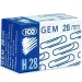 ICO: Fermagli 28 mm, confezione da 100 pezzi