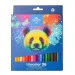 ICO: Koh-I-Noor 3145 Matite colorate esagonali in scatola con orso, 36 pezzi