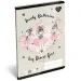 ICO: Lizzysuli Tiny Dancer Ballerina quaderno a righe per la 1ª elementare A/5 14-32