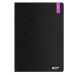 ICO: Quaderno Student Premium Black A/4 a righe, 40 fogli