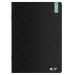 ICO: Quaderno Student Premium Black A4 Liscio 40 Fogli
