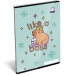 ICO: Quaderno a righe con motivo Capybara Lizzysuli Lollipop A4 81-32
