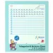 ICO: Ricettario di scrittura con il metodo Meixner per riccio, per la 3ª-4ª classe, con interlinea di 4 mm