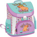 ICO: Zaino scolastico ergonomico premium Lizzysuli Lollipop con stampa capybara, 40 x 33 x 26 cm