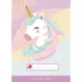 ICO: quaderno per i compiti A5 con motivo riccio-unicorno
