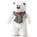 Icy Teddy orso di peluche bianco 38cm - Lumpin