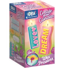 Idea! Set creativo per creare candele con messaggi - Clementoni