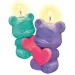 Idea! Set creativo per realizzare candele a forma di orsetto - Clementoni immagine 2