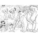 Il Re Leone 2 in 1 maxi puzzle 4x48 pezzi e album da colorare 35x25cm - Lisciani