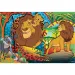 Il Re Leone 2 in 1 puzzle da 24 pezzi e album da colorare 50x35 cm - Lisciani