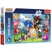 Incontro con Sonic - puzzle da 100 pezzi - Trefl