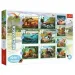 Incontro con i dinosauri 10 in 1 set di puzzle - Trefl