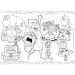 Inside Out 2 Puzzle e Libro da Colorare 2 in 1, 48 pezzi, 35x25 cm - Lisciani