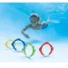Intex: Gioco dacqua ad anelli con pesciolini