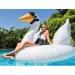 Intex: Isola galleggiante gigante a forma di cigno con maniglie